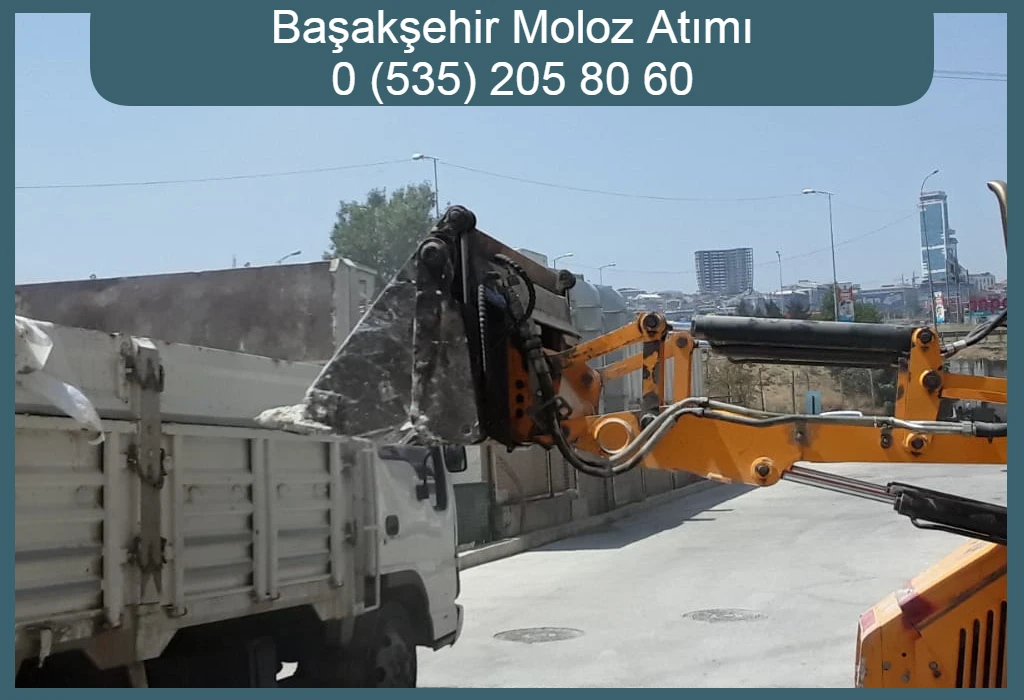Başakşehir moloz atımı ve moloz taşıma hizmeti.